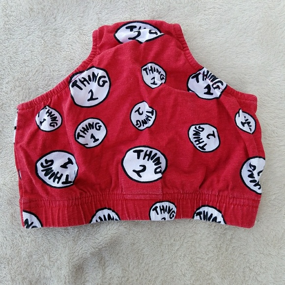 Dr Seuss Thing 1 2 Baby Bloomers - Picture 2 of 4